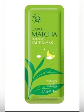20 Packs of Matcha Sleeping Face Mask